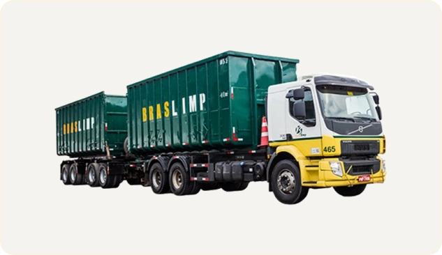 Roll-On/Roll Off Bitrem – Capacidade 80 m³