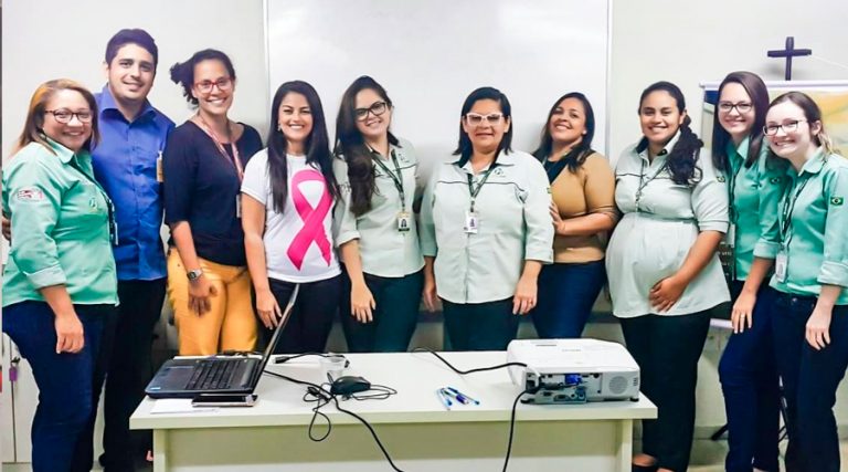 Braslimp promove ação para Outubro Rosa